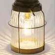led-myrskylyhty aasa paristokäyttöinen, lämmin valkoinen valo - Led-lyhdyt - 8719987546600 - 3
