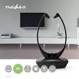 Nedis Langattomat nappikuulokkeet lataustelakalla 35m RF - TV- ja viihdelaitetarvikkeet - 5412810271030 - 3