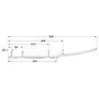 Ohjausrauta pari 4" Sno-X Ripper - Moottorikelkan ohjainraudat - 6438235113860 - 2