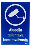 Opaste Alueella tallentava kameravalvont - Opasteet ja varoituskyltit - 6410412473820 - 1