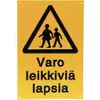 varo leikkiviä lapsia 247423 - Opasteet ja varoituskyltit - 6410412474230 - 1
