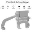 Puhelinteline ohjaustankoon USB-lataava - Puhelintelineet - 6438471003710 - 5