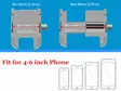 Puhelinteline ohjaustankoon USB-lataava - Puhelintelineet - 6438471003710 - 6