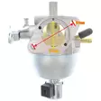 Briggs stratton kaasutin ruohonleikkuriin - Ruohonleikkurin kaasuttimet, polttoaine - 6438471289510 - 3