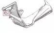 Sno-X IFS kiinnityskumi, Polaris - Moottorikelkan kuomun lukot - 6438235252170 - 3