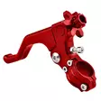 Short stunt clutch lever cable 22mm handlebar aluminum motorcycle titanium red - Crossin ja mopon ohjaustangot - 6438471307610 - 3