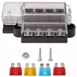 Sulakerasia 4 sulakkeelle 100a 32v dc - Auton sulakkeet ja sulakerasiat - 6438471353990 - 1