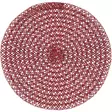 tabletti sofia 38cm viininpunainen - Pöytäliinat ja pöytätabletit - 6410416215440 - 1