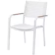 Terassituoli valkoinen - Terassikalusteet - 6438471340020 - 3