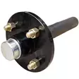 Napa 4x100mm 375kg pyöreä akseli 40mm ghargo - Mönkijän kärryjen osat - 6438471350760 - 4