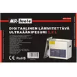3.2 l digitaalinen lämmitettävä ultraäänipesuri - Ultraäänipesurit ja osapesurit - 6430074691790 - 2
