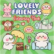Lasten happy friends värityskirja - Askartelupaperit ja huovat - 8716745030050 - 2