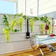 koristeköynnös wisteria vihertävä - Tekokasvit ja tekokukat - 6410413293960 - 2