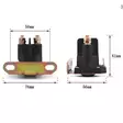 4-napainen solenoidi 200Ah ruohonleikkuriin - Ruohonleikkurin startit ja solenoidit - 6438471351750 - 2