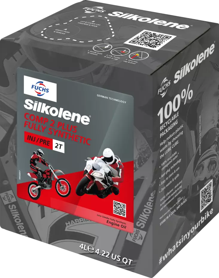 2-tahtiöljy Silkolene Comp 2 Plus 4L - 2-tahti öljyt - 5031131723310 - 2
