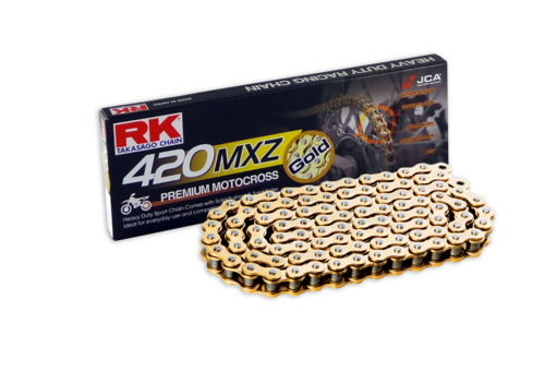 Mopon ketju RK GB420MXZ Kulta 134L - Mopon ketjut ja ketjun jatkot - 4935531434320 - 2