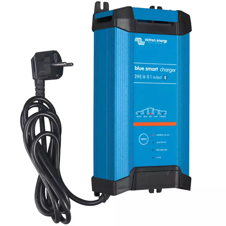 Victron akkulaturi 24v 16a blue smart - Aurinkopaneelin lataussäätimet - 8719076052470 - 1