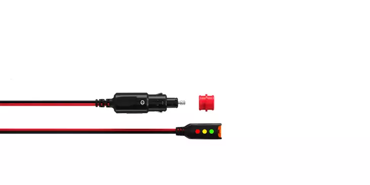 Akkujen tila- ja jännitenäytöllä varustettu liitin CTEK CTX Indicator Plug - Akkulaturit - 7340103401650 - 2