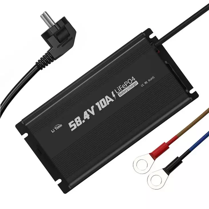Litime lifepo4 akkulaturi 48v 10a - LiFePO4-akun laturit ja DC–DC-muuntimet - 6438471346800 - 1