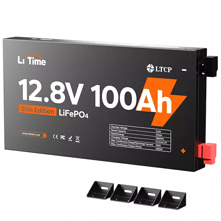 100ah lifepo akku slim - LifePO4-akut - 6438471350470 - 1