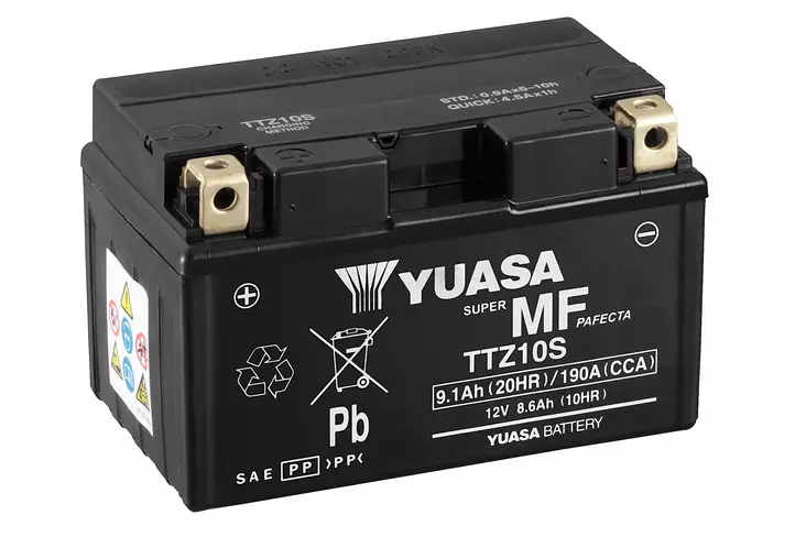 Akku Yuasa TTZ10S 12V 8Ah - Pienkoneakut 5-10Ah - 5050694043130 - 2