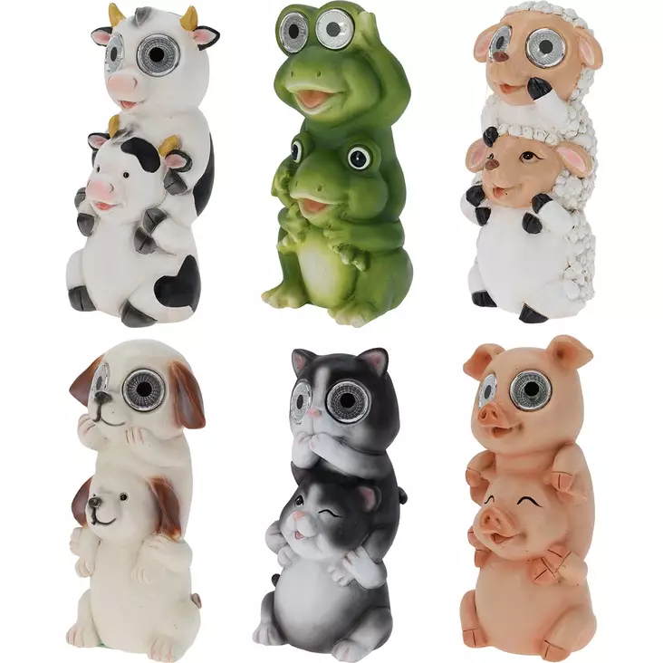 Aurinkokennovalo eläinpari lajitelma - Aurinkokennovalaisimet - 8721037382830 - 1