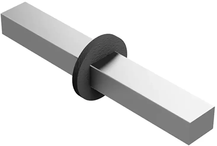 aurinkopaneelin kiskon jatkopala 40x40 - Aurinkopaneelin asennustarvikkeet - 6438056260620 - 1