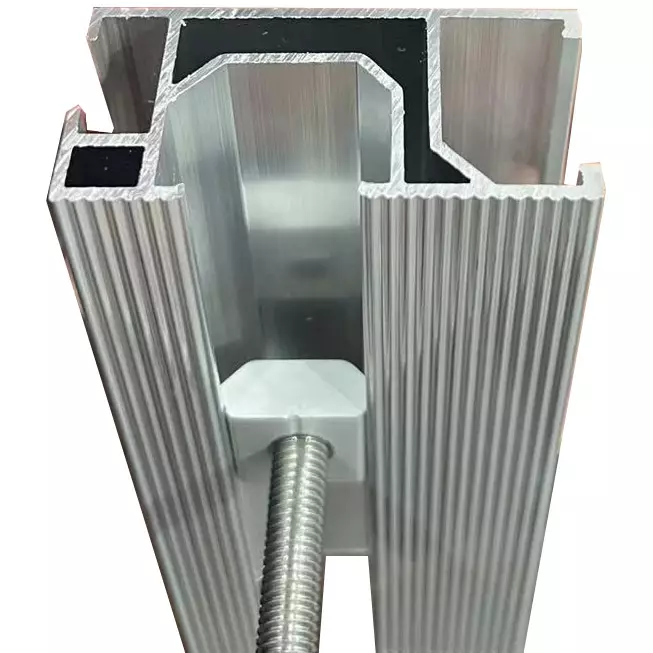 Aurinkopaneelin kisko hd60 2000mm - Aurinkopaneelin asennustarvikkeet - 6438168112770 - 1