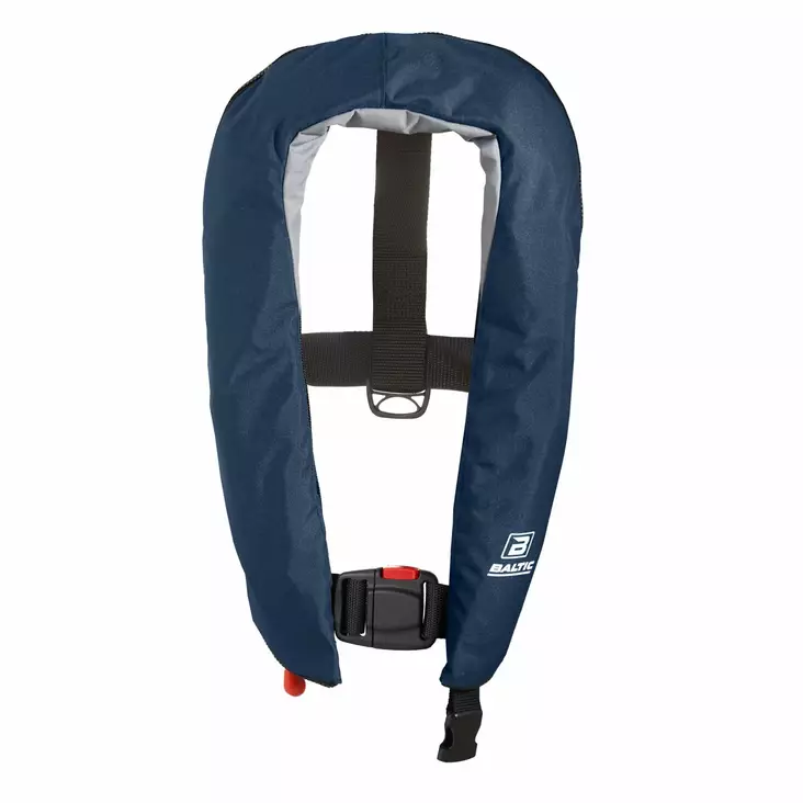 Baltic Breeze auto ilmatäytteinen pelastusliivi navy 40-150kg - Pelastusliivit ja paukkuliivit - 7392715149710 - 1