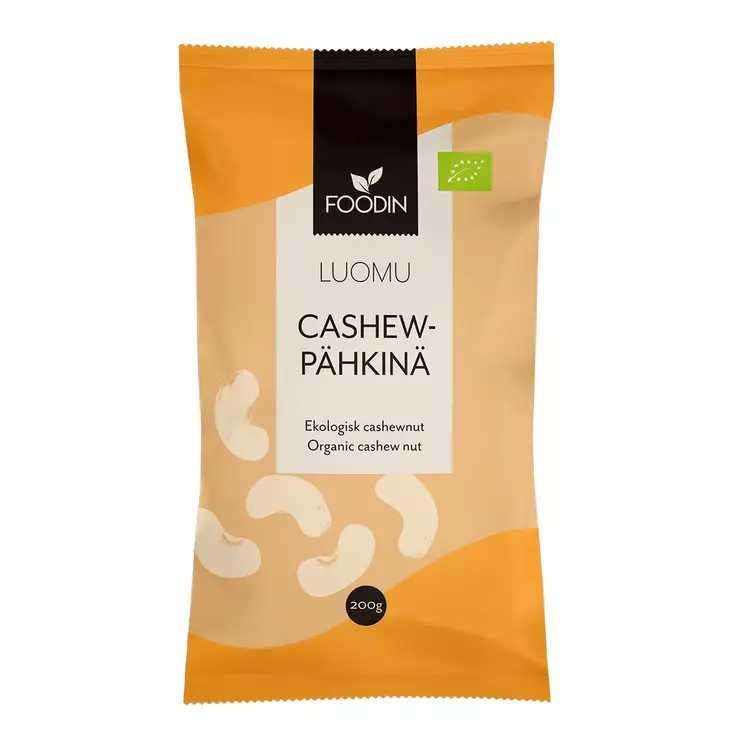 Cashewpähkinät luomu laadukas pähkinä - Pähkinät, siemenet ja levitteet - 6430055215540 - 1