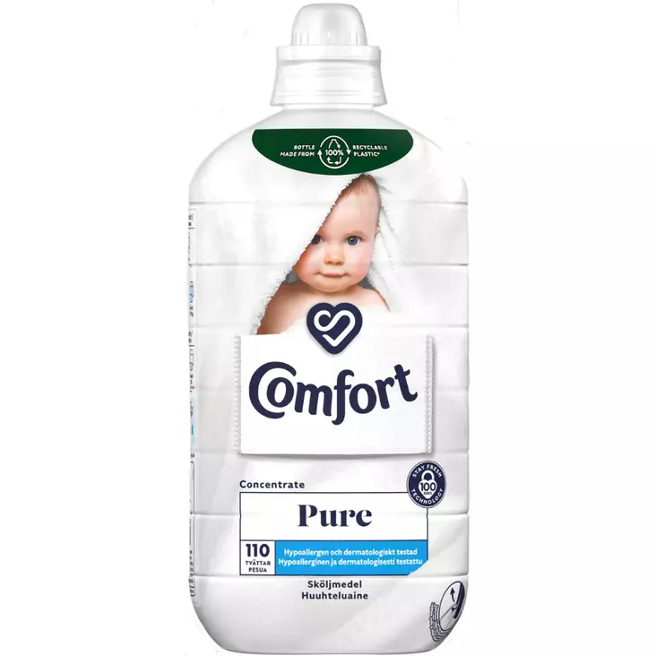 Comfort huuhteluaine pure - Huuhteluaineet ja pyykkietikat - 8720181521560 - 1
