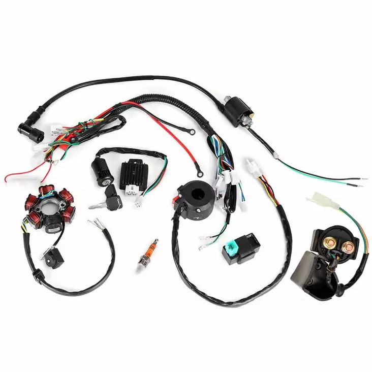 Sähkösarja kit 50cc 125cc crossiin - Crossin ja mopon sähkösarjat - 6438471282290 - 1