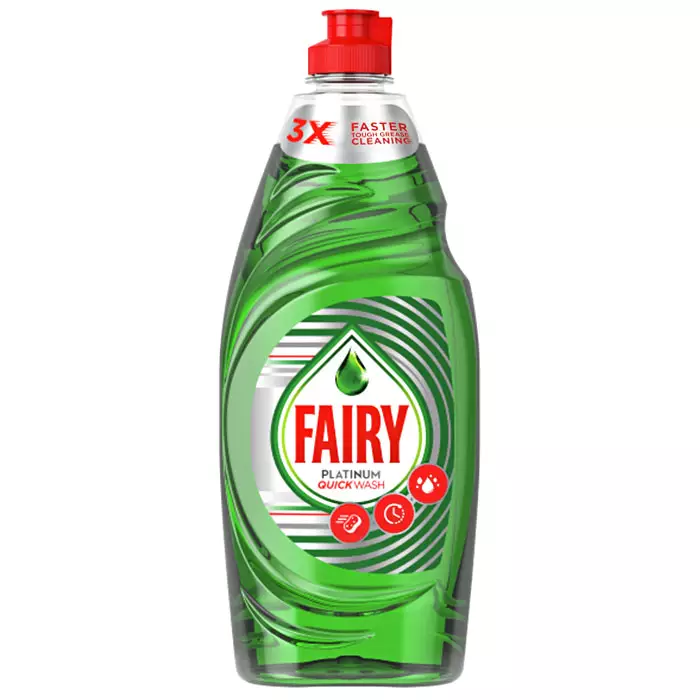 Fairy Platinum Quick Wash tiskiaine - Astianpesuaineet - 8001090433350 - 1
