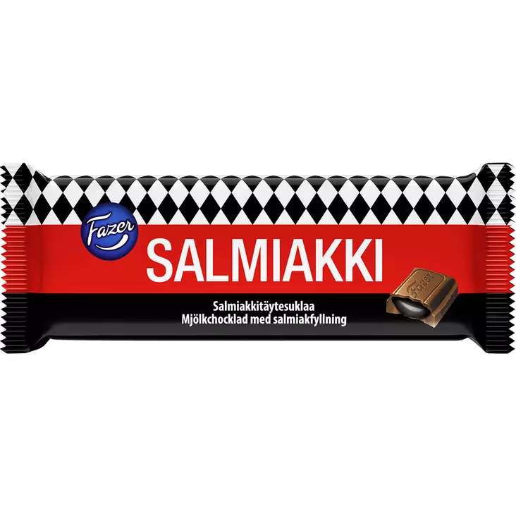 salmiakki suklaa - Suklaalevyt ja konvehdit - 6411401015830 - 2