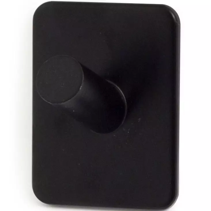 Habo edge koukku musta tarrakiinnitys kylpyhuoneeseen - Vaatekoukut - 7317901003560 - 1