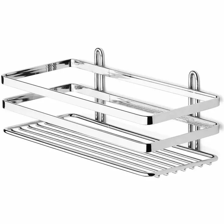 Ritilähylly suihkuun kromi - Kylpyhuonetarvikkeet - 7317900300400 - 1