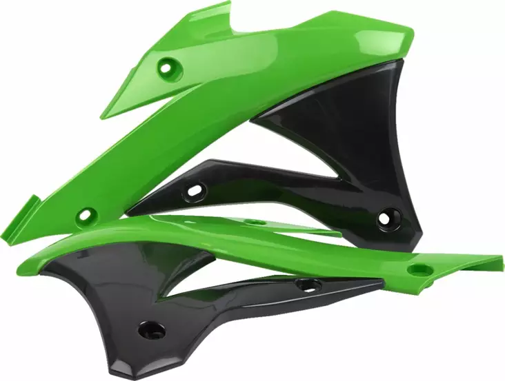 Ilmanohjaimet etuvalk. KX85 14-18 GN/BK - Moottorikelkan vesipumput ja osat - 5604415060830 - 2