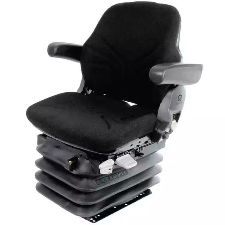 Grammer ilmajousitettu istuin kangasverhoilulla - Työkoneen lisävarusteet - 6438471347760 - 1