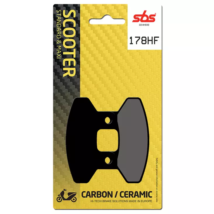 Jarrupalat sbs 178hf ceramic - Crossin ja mopon jarrupalat - 5703858564100 - 1