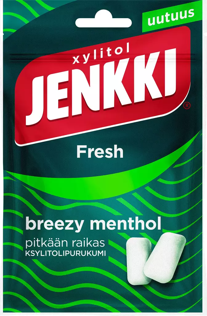 Jenkki purukumi breezy menthol 35 g - Pastillit ja purukumit - 6420256016640 - 1