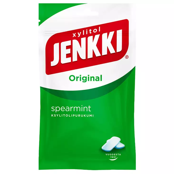 Jenkki spearmint purkkapussi - Pastillit ja purukumit - 6420256012680 - 1