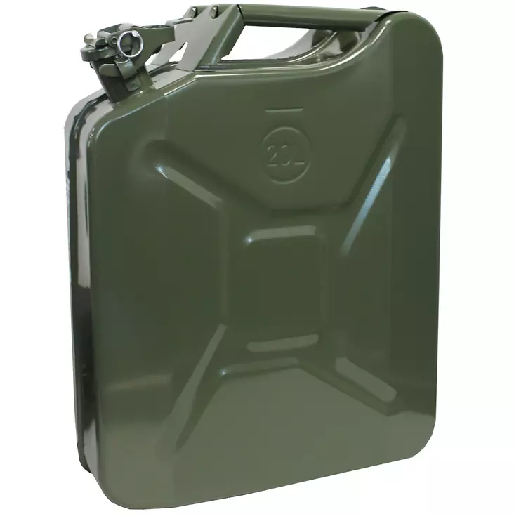 Jerrykannu 20 litran kanisteri terästä - Polttoainesäiliöt ja kanisterit - 6430074697020 - 1