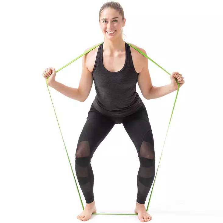 jumppakuminauha medium, kotitreenaamiseen - Kuntoiluvälineet - 6410413323100 - 1