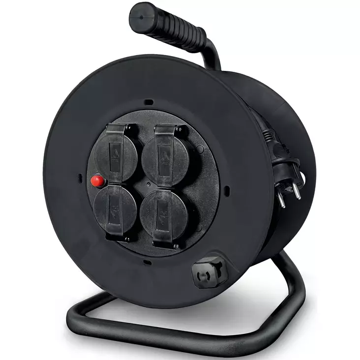 Opal kaapelikela 4 osainen 20m 3x1,5 jatkojohtokela - Sähköjohtokelat - 6413821243220 - 1