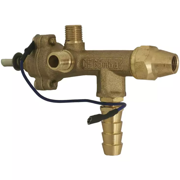 Kaasuventtiili 65 mbar 10 mm letkuliitännälle - Kaasulämmittimen varaosat - 6438471347180 - 1