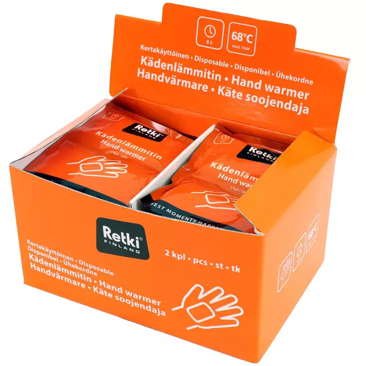 Kädenlämmitin tukkupakkaus - Kädenlämmittimet ja jalanlämmittimet - 6438471274240 - 1