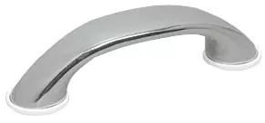 Kahva SS 170x40mm 2 studs - Veneen kaidehelat ja kaideputket - M41-105-00 - 1