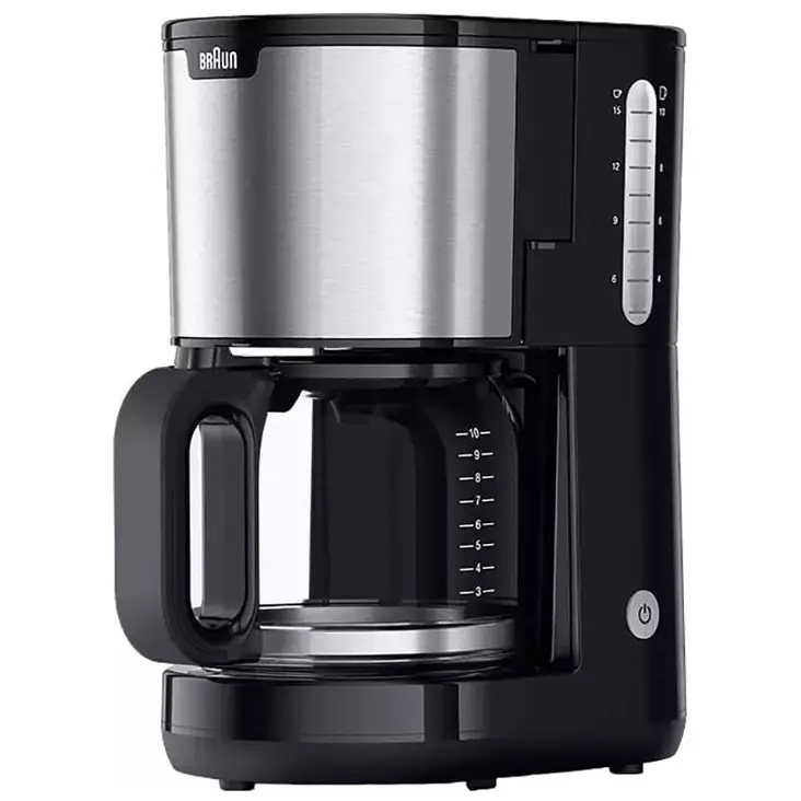 Braun kf1500bk purshine kahvinkeitin 15 kupin aromacarafe lasikannulla - Kahvinkeittimet ja vedenkeittimet - 8021098001870 - 1