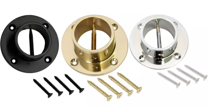 Kaideköyden seinäkiinnike 36mm lajitelma - Köyden kiinnitystarvikkeet - 6408586890130 - 1