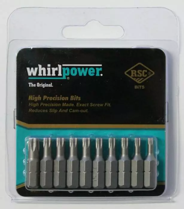 Kärkisarja 10-os Antislip Torx 25mm - Porakoneen kärjet - 6430013069390 - 1
